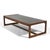 Wood Folke Ohlsson Coffee Table with Bronze Top by DUX For Sale - Image 7 of 11