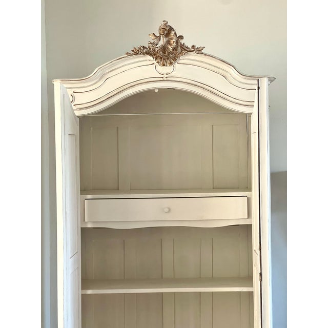 19th Century French Louis XV Provincial Petite Armoire For Sale - Image 11 of 12