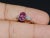 Gemstone GIA Natural 3.88CTS VVS D Diamond Pink Sapphire Platinum 18K Gold Engagement Ring, size 6.25 For Sale - Image 7 of 9