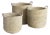 Rivergrass Round Baskets With Handles, Set Of 3 For Sale