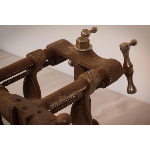 Early 20th Century Cobblers Double Shoe Stretcher Machine For Sale - Image 6 of 10