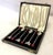Mid-Century Modern 1920's Art Deco Silverplate Cocktail Muddling Spoons Made in England- Set of 6 in Box For Sale - Image 3 of 18