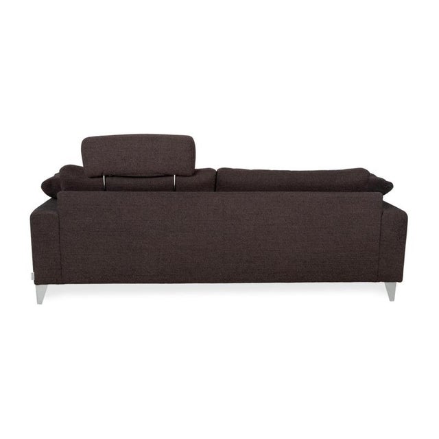 Brown Grey Fabric Three-Seater Sofa from Ewald Schillig For Sale - Image 10 of 12
