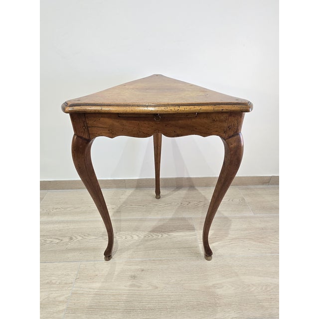 Louis XV Style Triangular Writing Table by André Mailfert, 1920s For Sale - Image 11 of 18