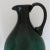 Mid-Century Modern Vintage Italian Large Green Ewer Vase For Sale - Image 3 of 9