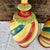 Yellow 2005 Whimsical Ceramic Swirl Table Lamps, Styled After MacKenzie-Childs - A Pair For Sale - Image 8 of 16