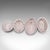This is a set of 4 antique jelly moulds. An English, ceramic decorative mould with pattern finishes, dating to the late...