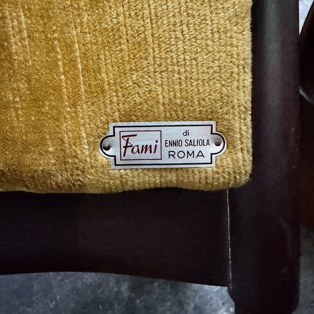 1950s Vintage Lounge Chairs by Ennio Saliola, 1950s, Set of 2 For Sale - Image 5 of 9