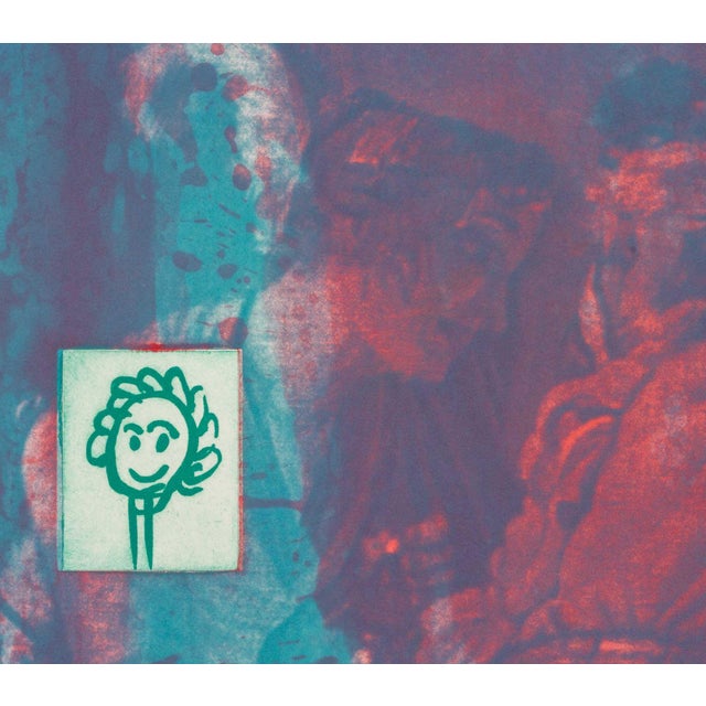 1980s David Salle "Canfield Hatfield 1" Etching, 1989 For Sale - Image 5 of 13