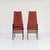 Teak and Red Bouclé Chairs, 1960s, Set of 6 For Sale - Image 3 of 12