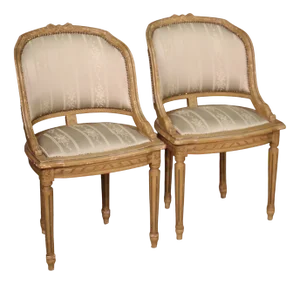 Set of Louis XVI Style Chairs, 1960s