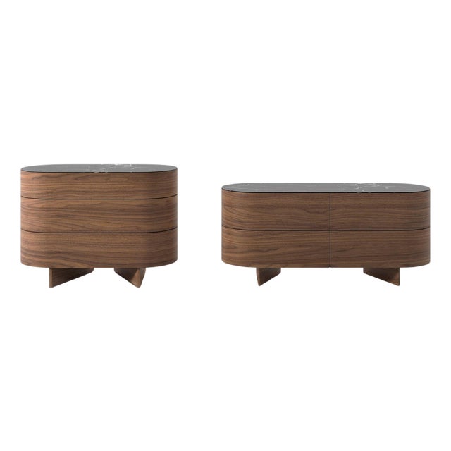 Rondos Chests of Drawers by Patricia Urquiola for Cassina, Set of 2 For Sale