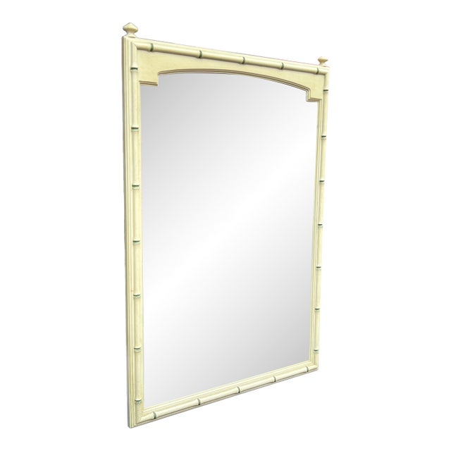 Faux Bamboo Mirror Thomasville Allegro For Sale