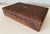 Antique Anglo-Indian Kashmir Hand-Carved Wood Jewelry Box Velvet Lined 1920s For Sale - Image 17 of 18