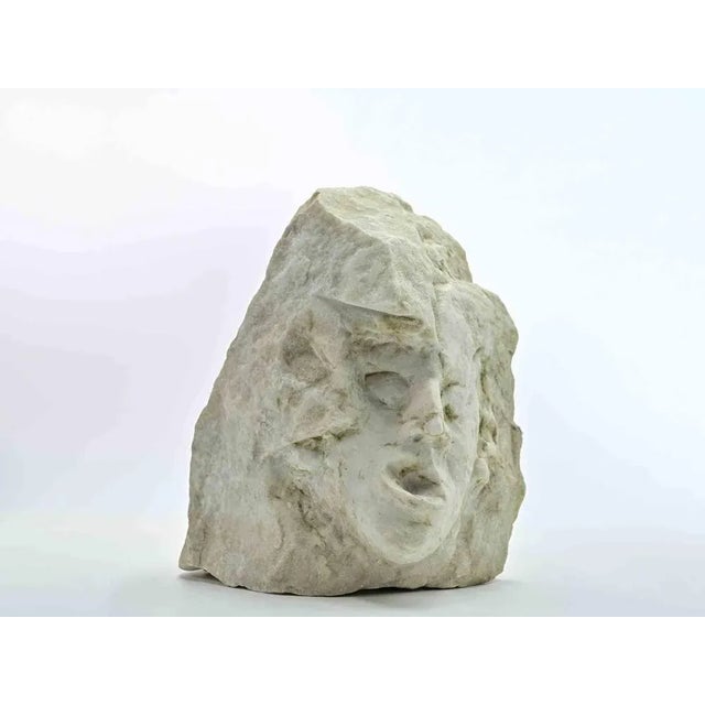 1960s Sirio Pellegrini, Head Sculpture, 1960s, Stone For Sale - Image 5 of 5