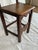 1920s Antique Spanish Colonial Revival Dining Chairs, Set of 6, Hand-Carved Walnut Style Ladderback Chairs For Sale - Image 5 of 13