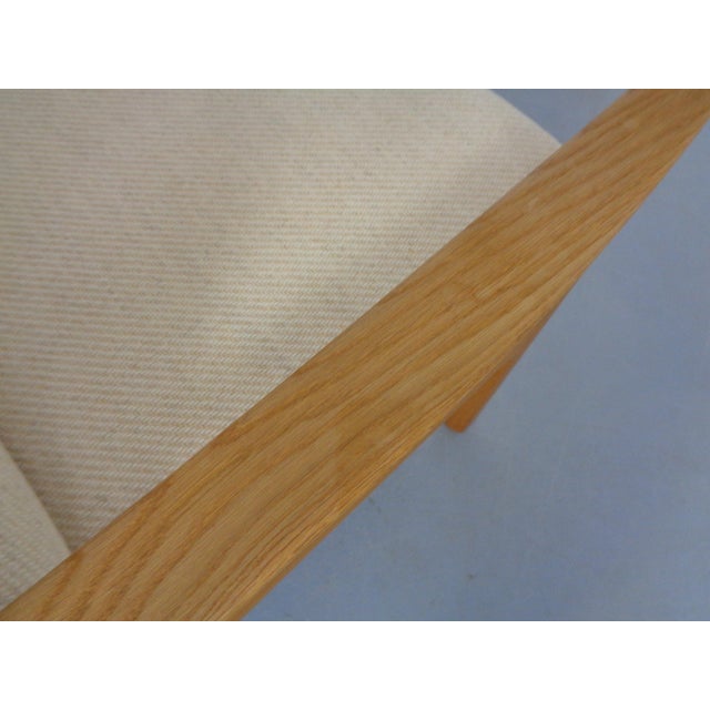 Senator Sofa in Oak by Ole Wanscher for Poul Jeppesen, Denmark, 1960s For Sale - Image 15 of 18