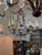 Antique Patinated Bronze Chandelier For Sale - Image 15 of 16