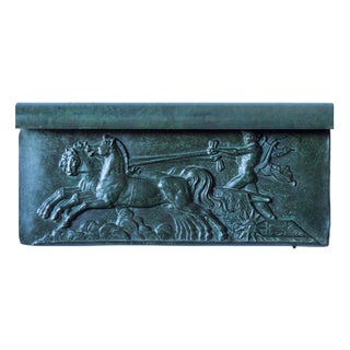 Swedish Grace Wall Sculpture with Apollo For Sale