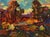 Oil Painting Autumn Evening Oleksiy Ivanyuk For Sale