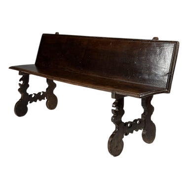 Spanish Bench, 18th Century For Sale