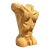 Vintage Abstract Carved Wood Torso For Sale