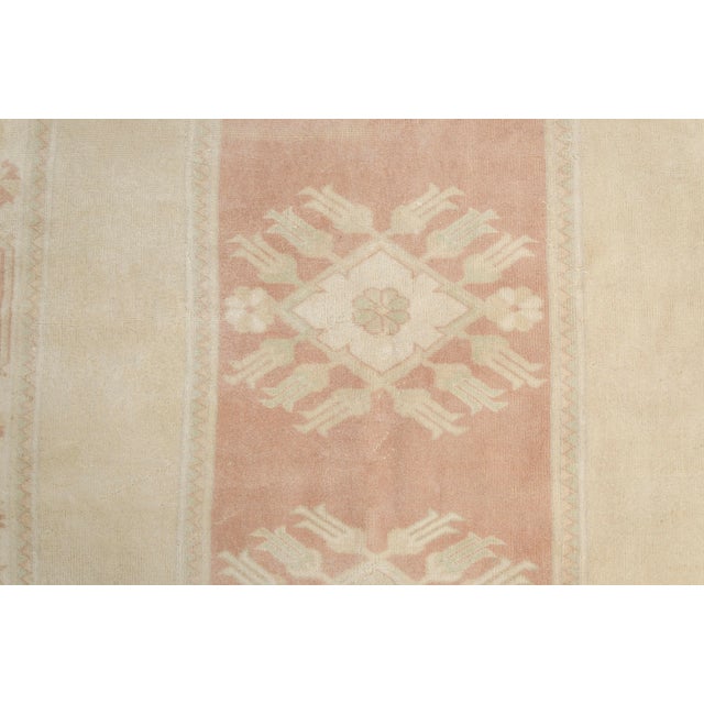 Oversize Handknotted Vintage Rug For Sale - Image 4 of 10