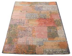 Large Florentinisches Villenviertel Rug in the style of Paul Klee, 1970s