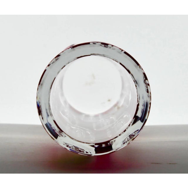 Crystal Vase by Charles Graffart for Val Saint Lambert For Sale - Image 10 of 12