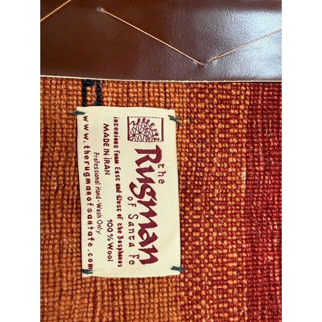 2ft 8in Rugman of Sante Fe Square Rug For Sale - Image 12 of 12