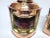 Polished copper and brass ships lanterns by English maker. Red and green glass lenses. Original oil burners. Meticulously...