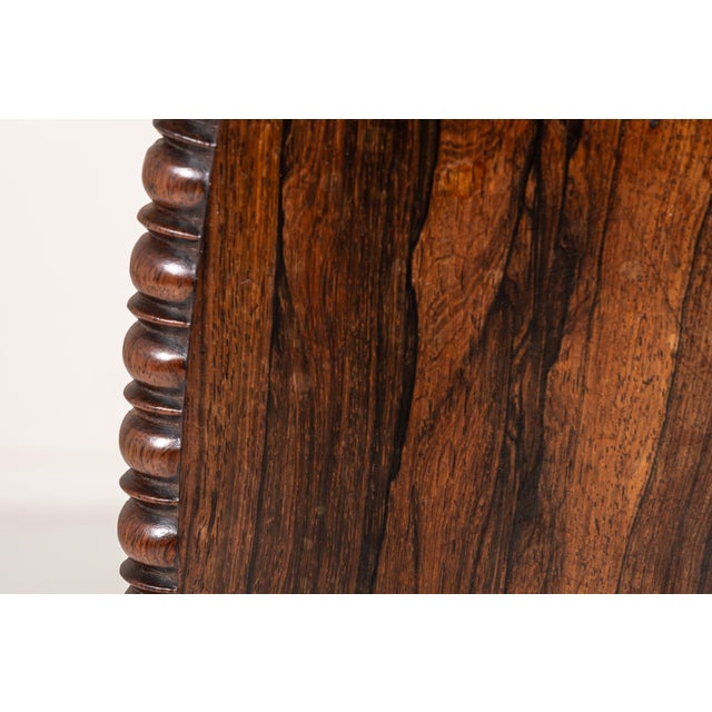 Antique Scottish Regency Rosewood Centre Table, 1800s For Sale - Image 3 of 13