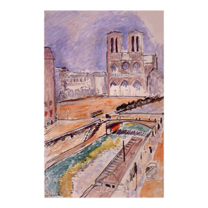 Matisse View of Notre Dame LTD Edition Numbered Giclee