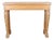 Scottish Pale Pine Console Table For Sale