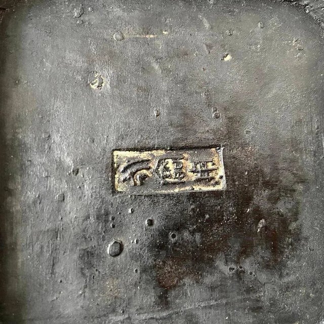 Metal Antique Cloisonne Bronze Vase, Japan, 19th Century For Sale - Image 7 of 8