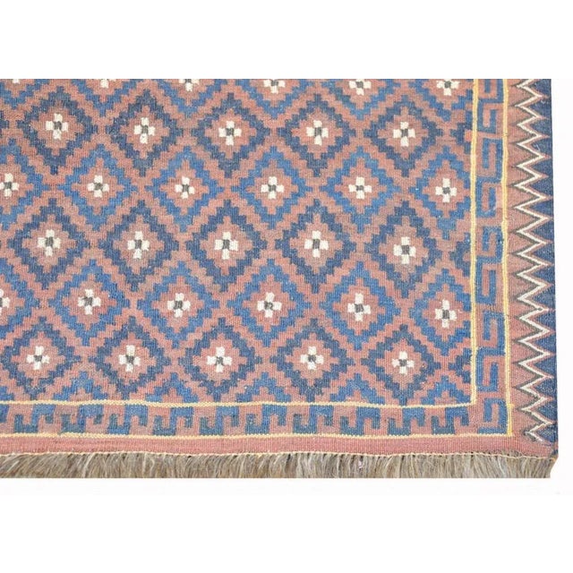 Mid 19th Century Vintage Baluch Sounak Rug For Sale - Image 5 of 8