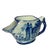 Victorian Antique Flow Blue Shaving Mug – Victoria Ware English Ironstone Transferware For Sale - Image 3 of 9