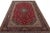 Hand-Knotted Mashhad Rug with Medallion and Floral Decor For Sale - Image 4 of 13