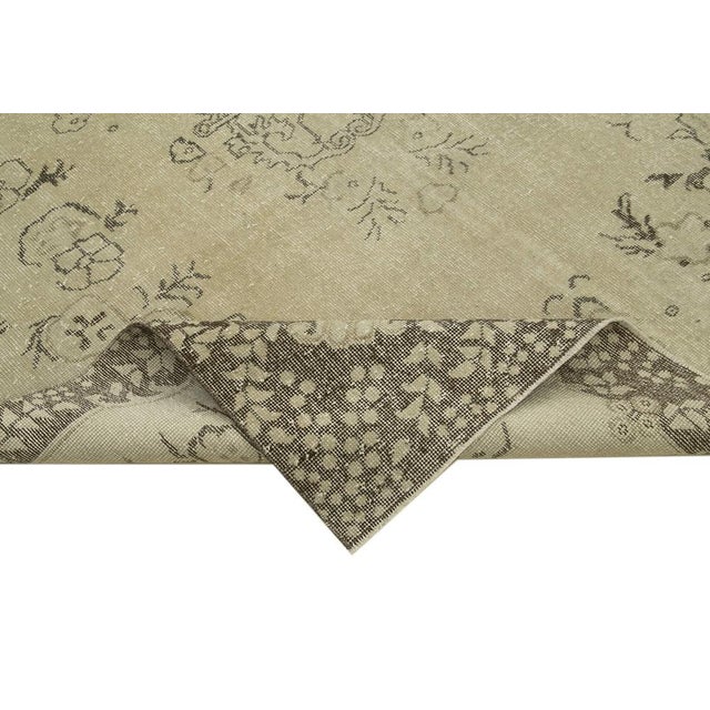 Vintage Turkish Handmade Rug For Sale - Image 6 of 7