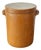 Large Antique French Stoneware Confit Pot with Lid, Early 20th Century For Sale