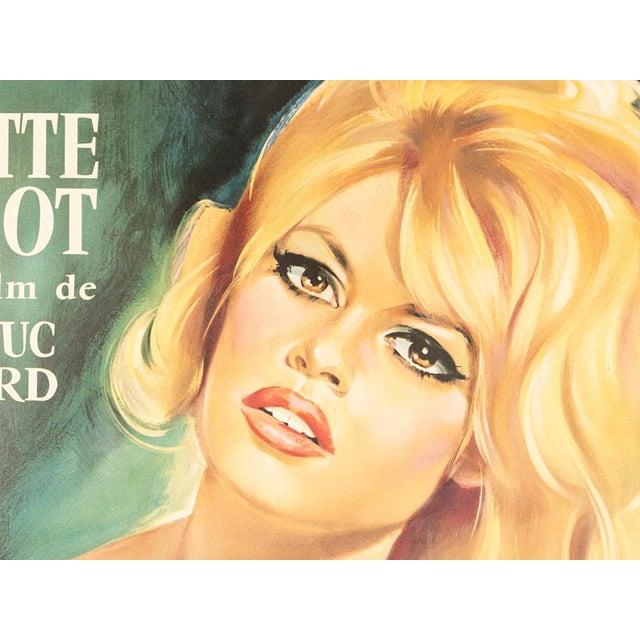 1960s Le Mepris Brigitte Bardot Poster For Sale - Image 5 of 18