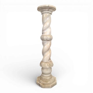 Twisted Alabaster Column F. Bruckmann NR 5370 For Sale
