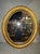 Pair of French Louis Philippe Giltwood Oval Mirrors For Sale - Image 4 of 6