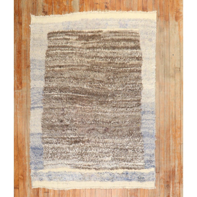 Mid-20th Century Turkish Tulu Rug circa 20th century. Measures: 4'6" x 5'10".