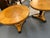 Wood 1980s Pair Art Deco Tables With Carved Accents in Black For Sale - Image 7 of 7