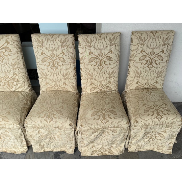 Sunrise Home Slipper Style Dining Side Chairs, Set of Eight For Sale - Image 10 of 17