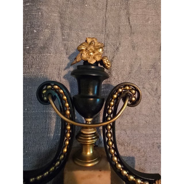 Antique French Empire Gilt Bronze Ormolu Wall Clock For Sale - Image 10 of 17
