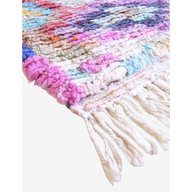 2020s Small Boho Chic Moroccan Wool Rug - 5.2 X 3.1 Ft For Sale - Image 5 of 8