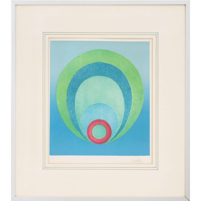 Emilio Pucci (Italian, 1914-1992), Untitled (Abstract Composition), Lithograph in Colors, 1974, from "The Art of Emilio...