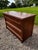 Antique American Black Walnut Burl Victorian Marble Top Dresser With Original Nautical Brass Hardware, Circa 1895–1905 For Sale - Image 4 of 12